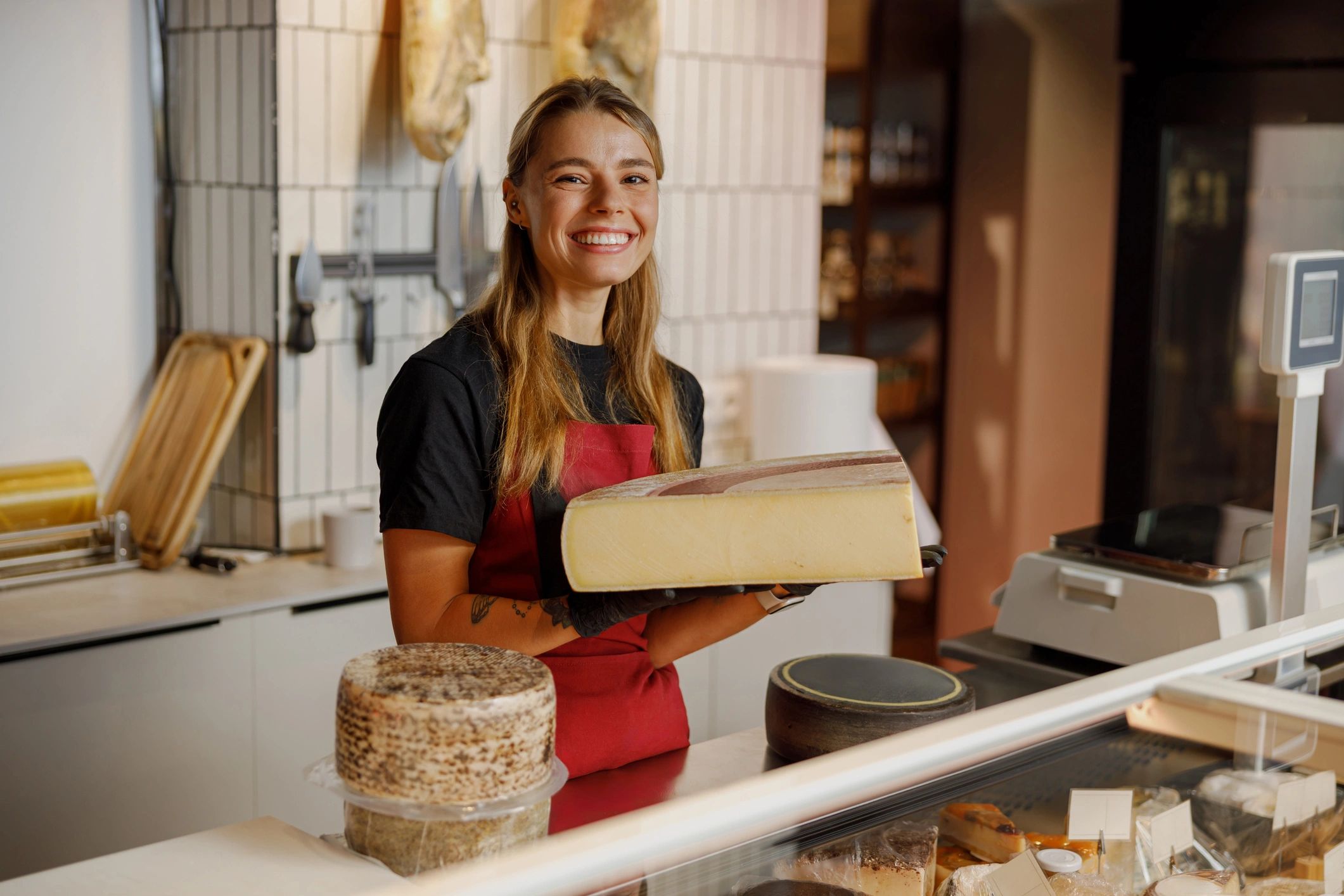 artisanal food display